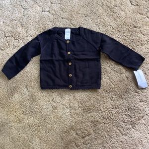 Kids Black Cardigan
